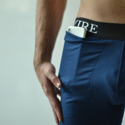 BOXER DE LYCRA CON BOLSILLO PARA HOMBRE